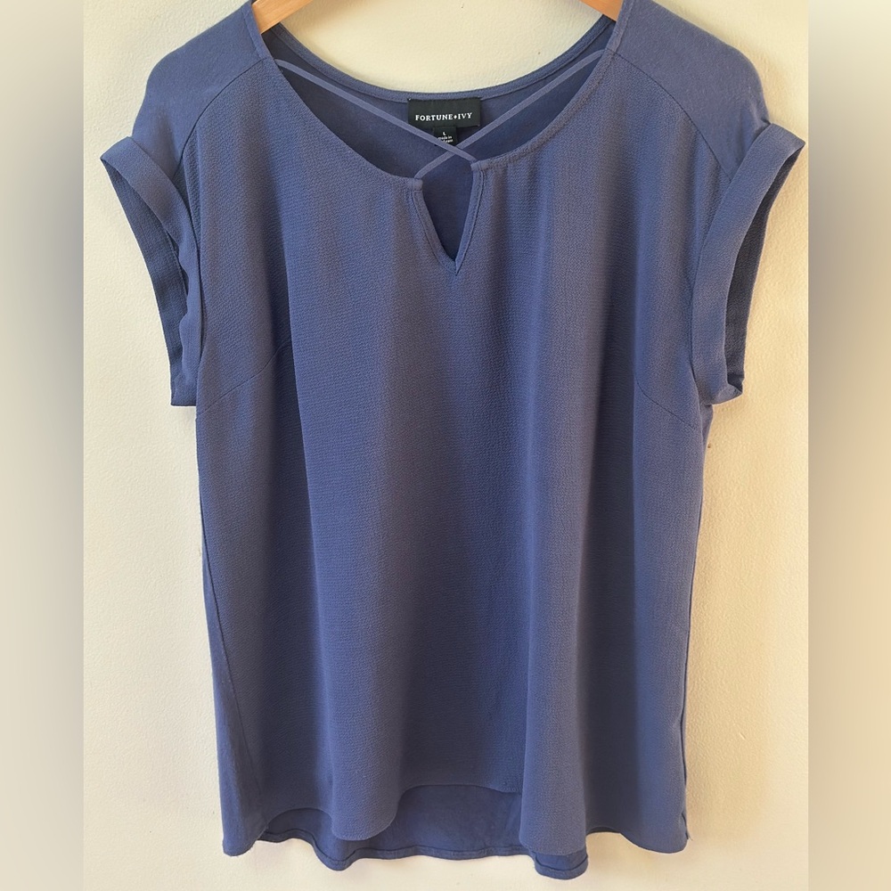 Fortune + Ivy Strappy Blouse
